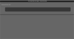 Desktop Screenshot of maxschool.net